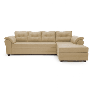 Seccional Journey Tela Beige - Derecho