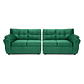 Seccional Alerce Felpa Verde Esmeralda 2.1.2 - Miniatura 3