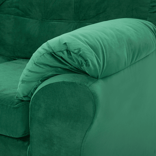 Seccional Alerce Felpa Verde Esmeralda 2.1.2 5