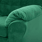 Seccional Alerce Felpa Verde Esmeralda 2.1.2 - Miniatura 5