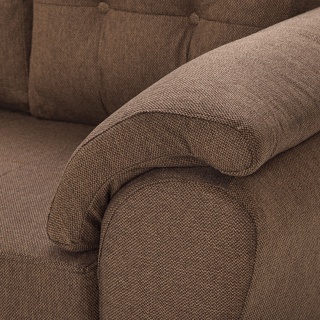 Seccional Journey Tela Café - Izquierdo 4