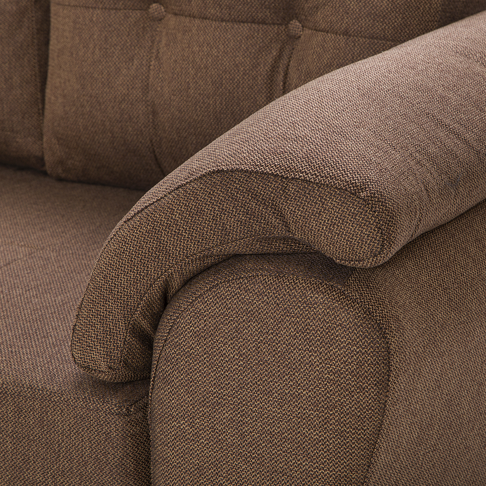 Seccional Journey Tela Café - Izquierdo 4