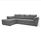 Seccional Journey Tela Gris - Izquierdo - Miniatura 3