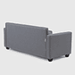 Seccional Charlotte Intercambiable Tela Gris 3.1 - Miniatura 4