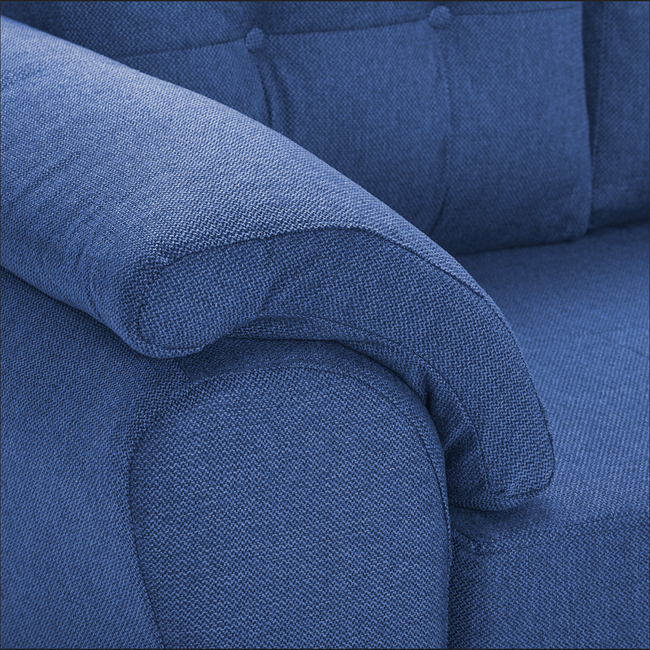 Seccional Journey Tela Azul - Izquierdo 4