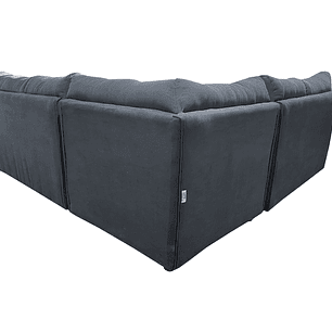 Seccional New Alerce Tela Negro 2.1.2