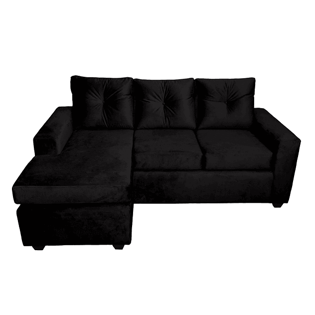 Seccional Azalea Intercambiable Felpa Negro 3.1 3