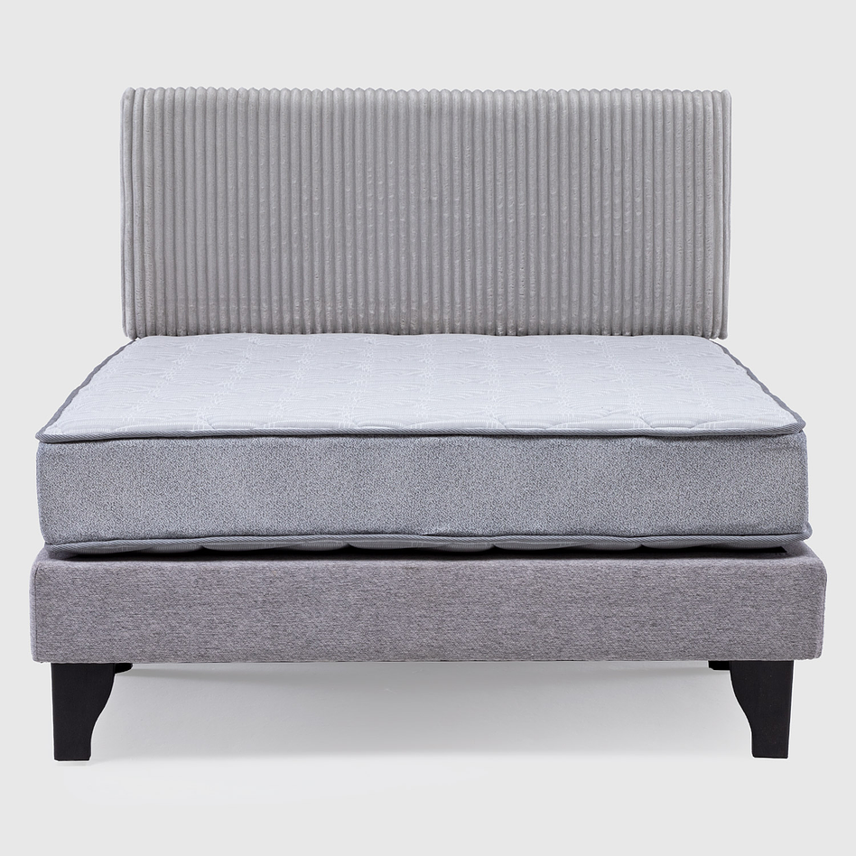 Cama Feel + Respado Rest 2 Plaza - Gris 3