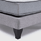 Cama Feel + Respado Rest 2 Plaza - Gris - Miniatura 6