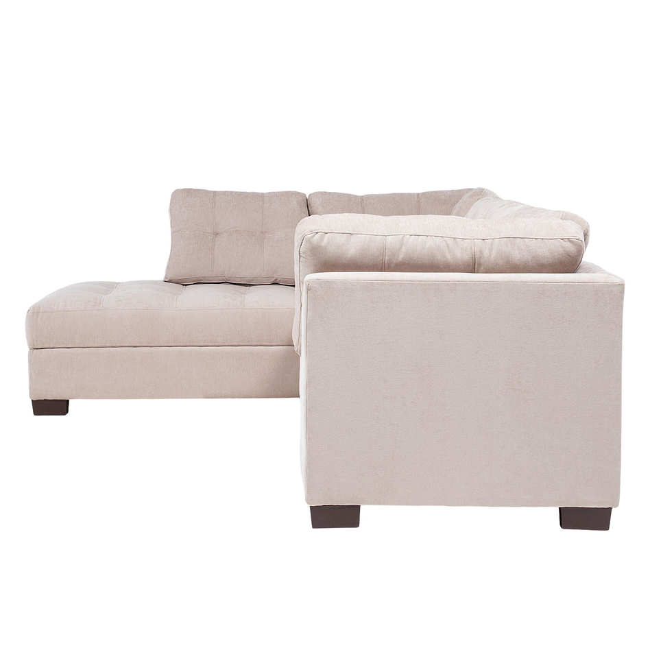 Seccional Edimburgo Izquierdo Chenille Beige 4