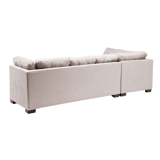 Seccional Edimburgo Izquierdo Chenille Beige 5