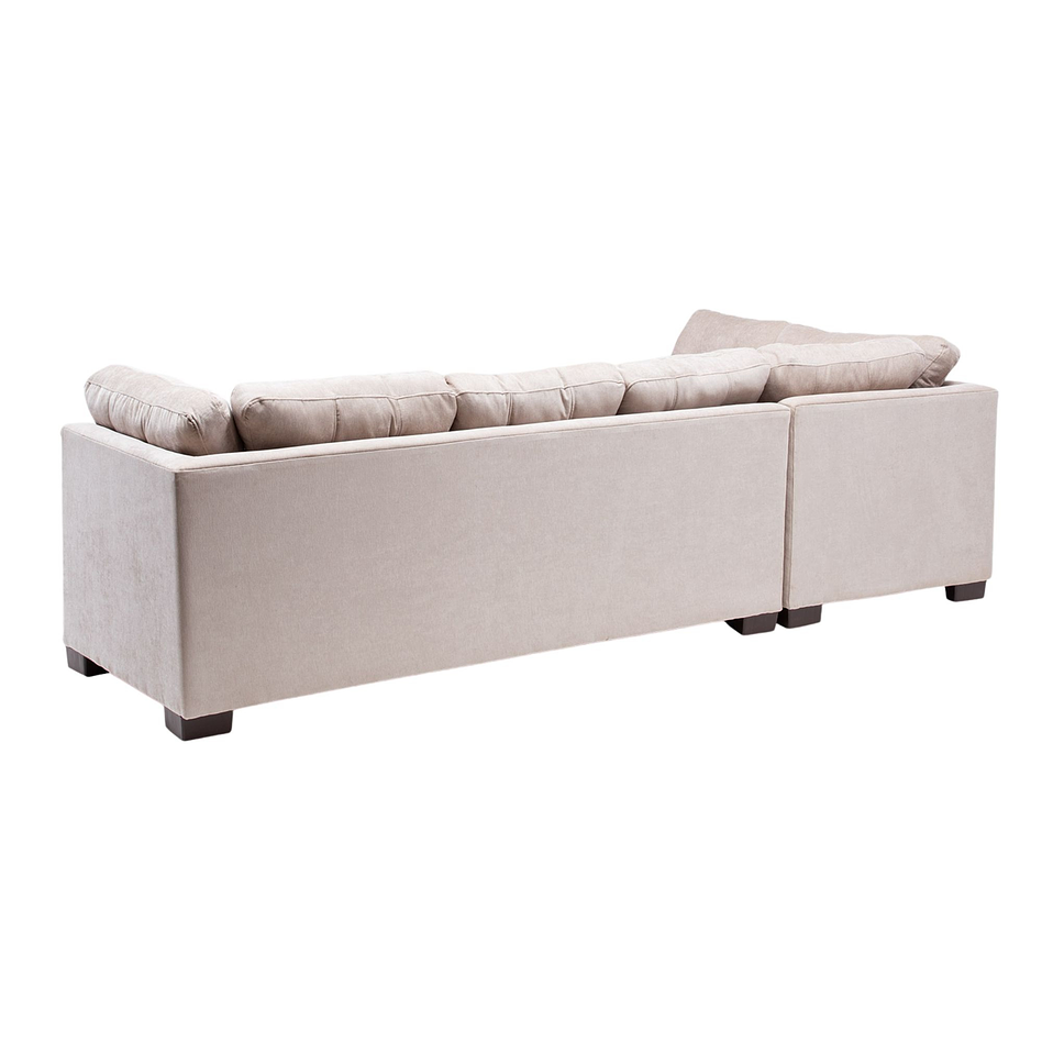 Seccional Edimburgo Izquierdo Chenille Beige 5