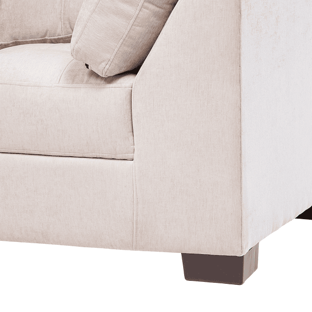 Seccional Edimburgo Izquierdo Chenille Beige 11
