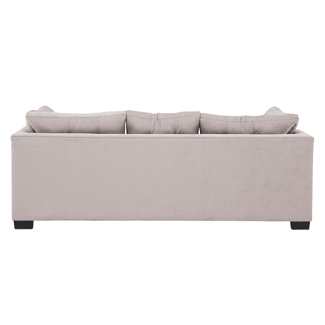 Sofá Edimburgo 3c Chenille Beige 4