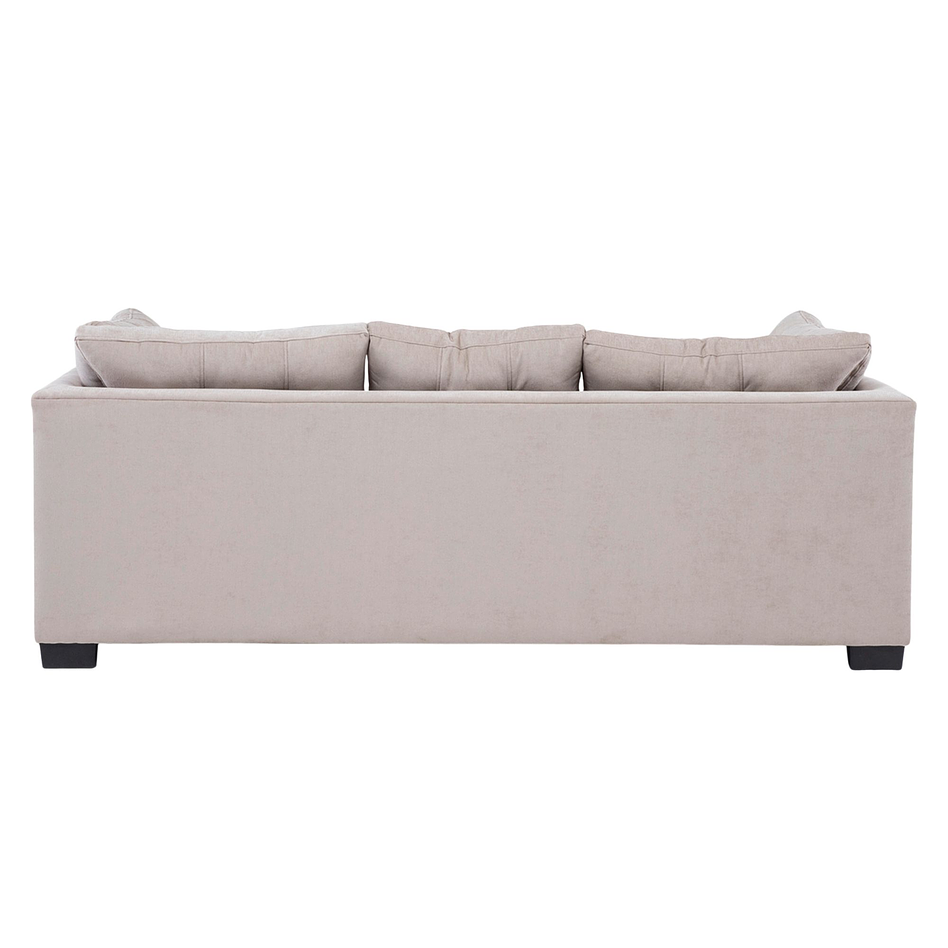 Sofá Edimburgo 3c Chenille Beige 4