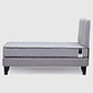 Cama Feel + Respado Rest 1 Plaza - Gris - Miniatura 4