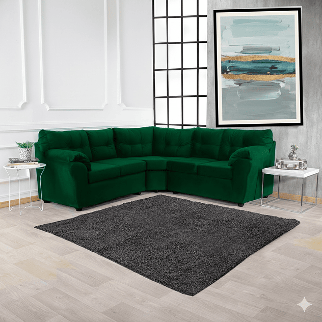 Seccional Alerce Felpa Verde Esmeralda 2.1.2 2