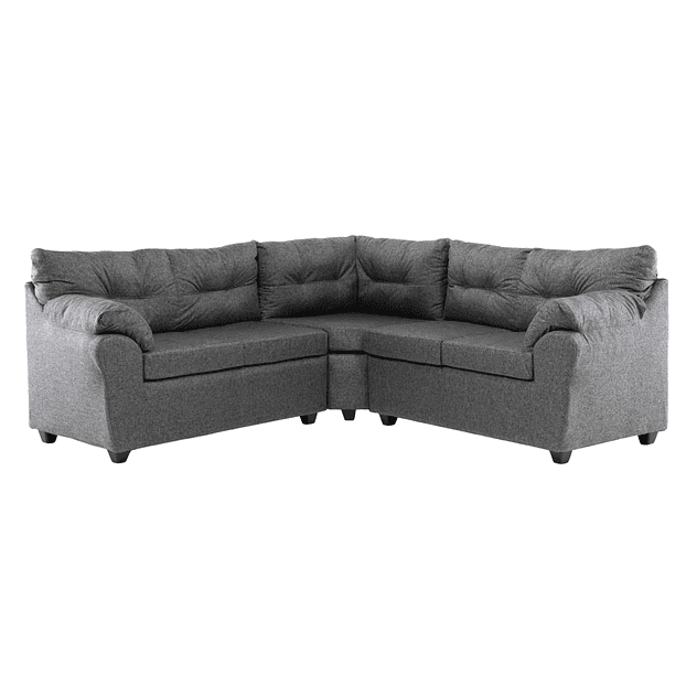 Seccional New Alerce Chenille Gris - TH 2.1.2 1