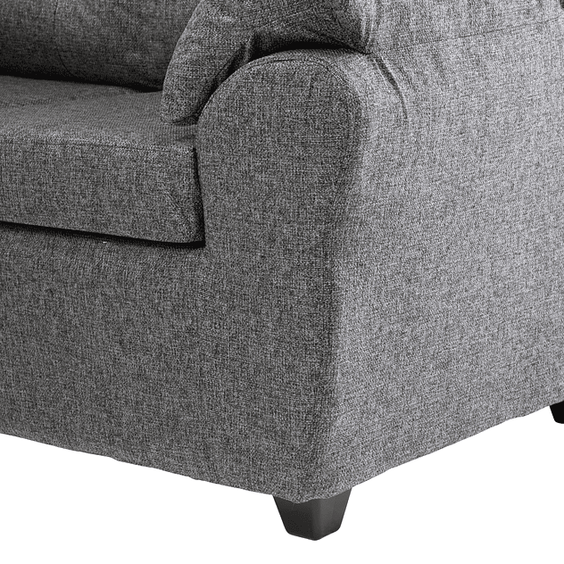 Seccional New Alerce Chenille Gris - TH 2.1.2 8