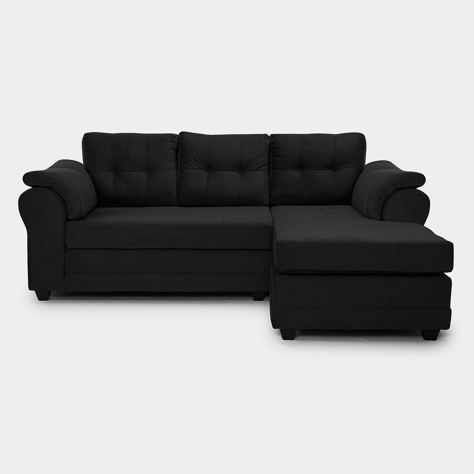 Seccional Queen Intercambiable Felpa Negro 3.1 3