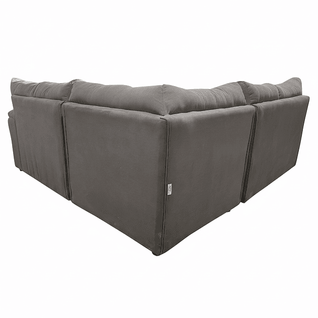 Seccional New Alerce Tela Gris 2.1.2 2