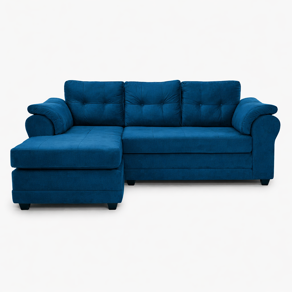 Seccional Queen Intercambiable Felpa Petroleo 3.1 3