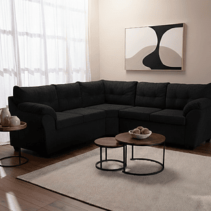 Seccional New Alerce Felpa Negro 2.1.2