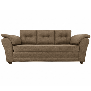 Sofá Mercury Tela Café 3c