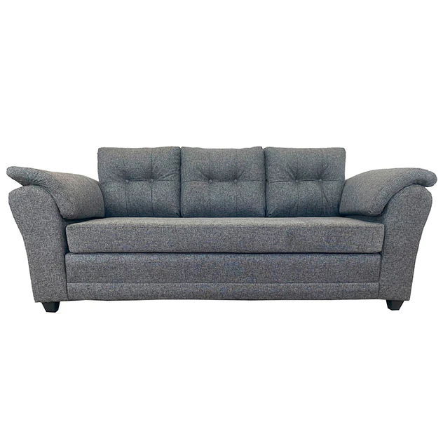 Sofá Mercury Tela Gris 3c 1