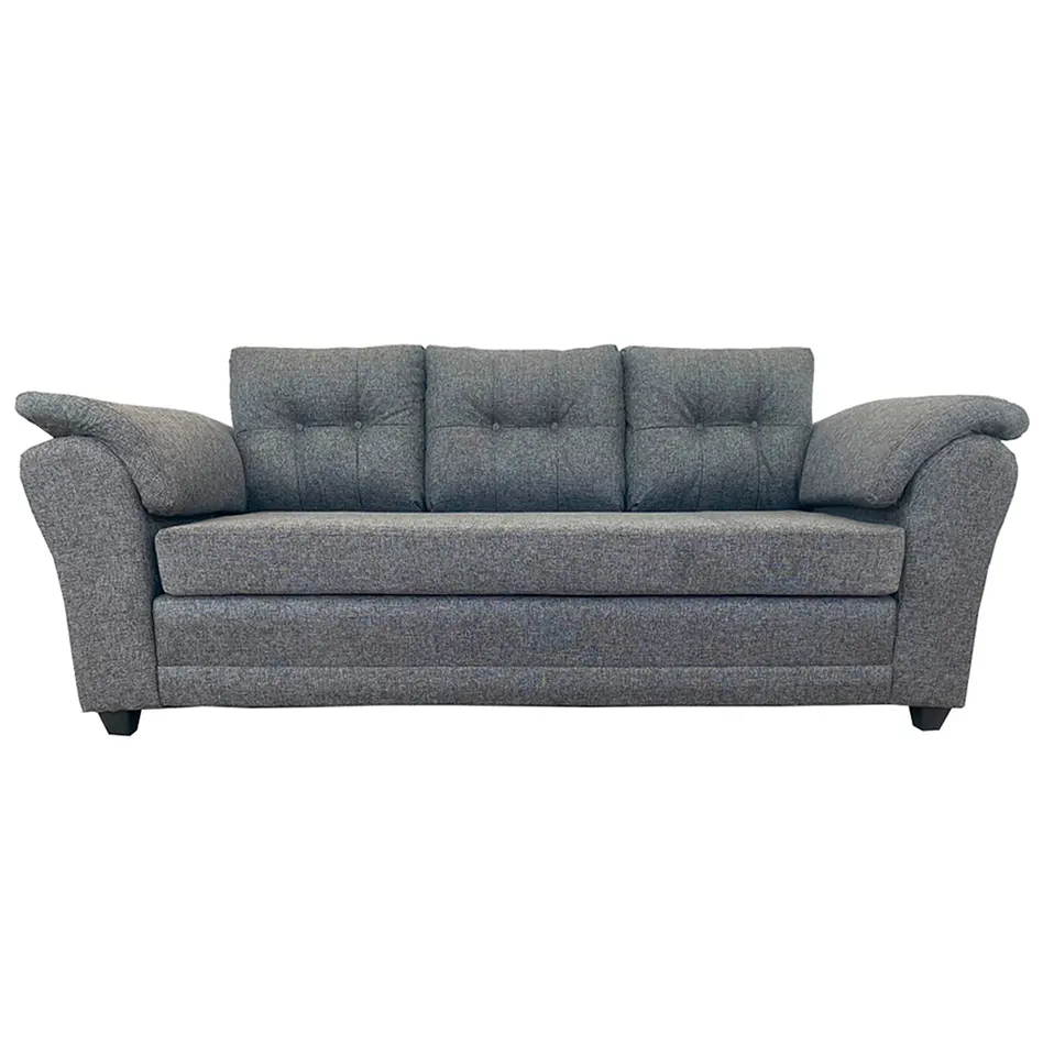 Sofá Mercury Tela Gris 3c 1