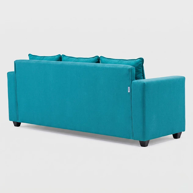 Seccional Jazmin Velvet Turquesa 3.1 5