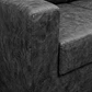 Sofá Maverick Pu Envejecido Negro - Miniatura 4