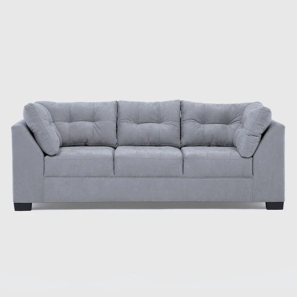 Sofá Edimburgo 3c Chenille Gris Medio 1