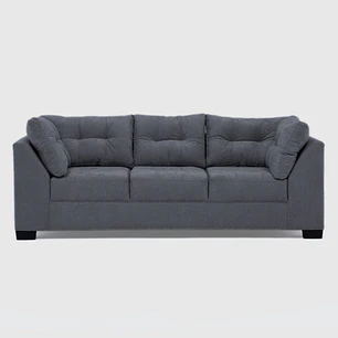 Sofá Edimburgo 3c Chenille Gris Oscuro