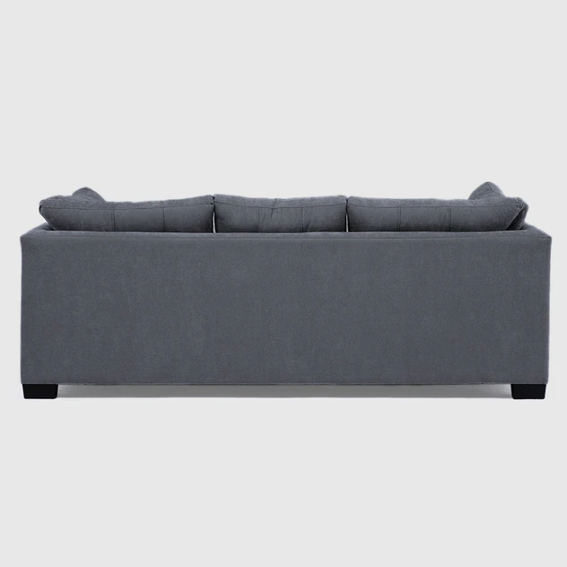 Sofá Edimburgo 3c Chenille Gris Oscuro 4