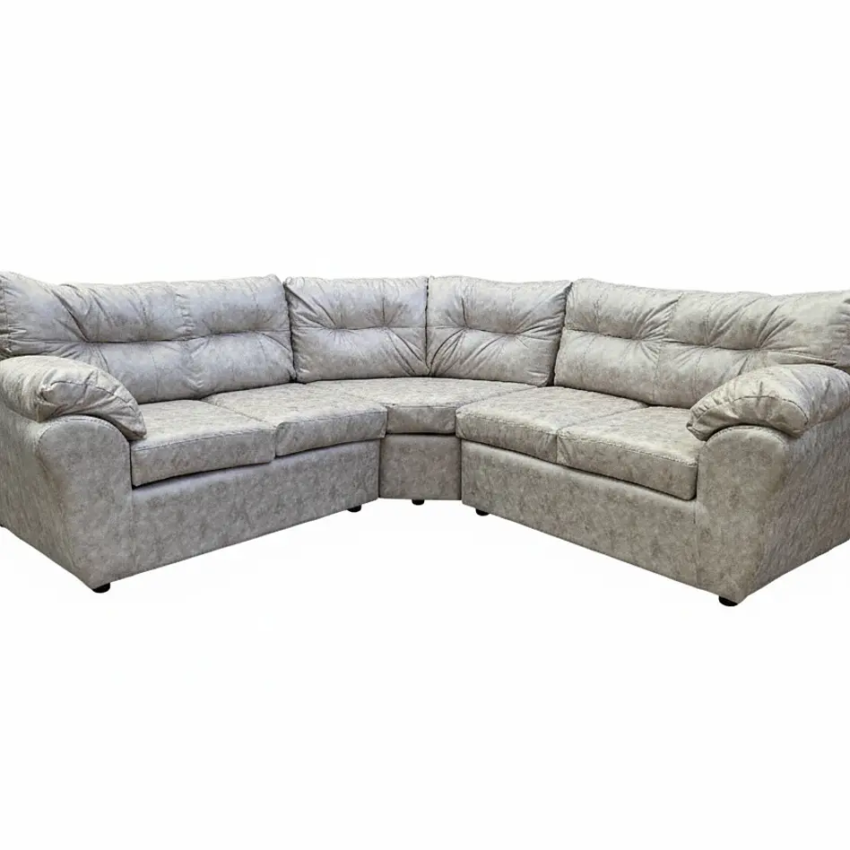 Seccional Alerce Tela Beige Envejecido 2.1.2 - Aspecto cuero 1