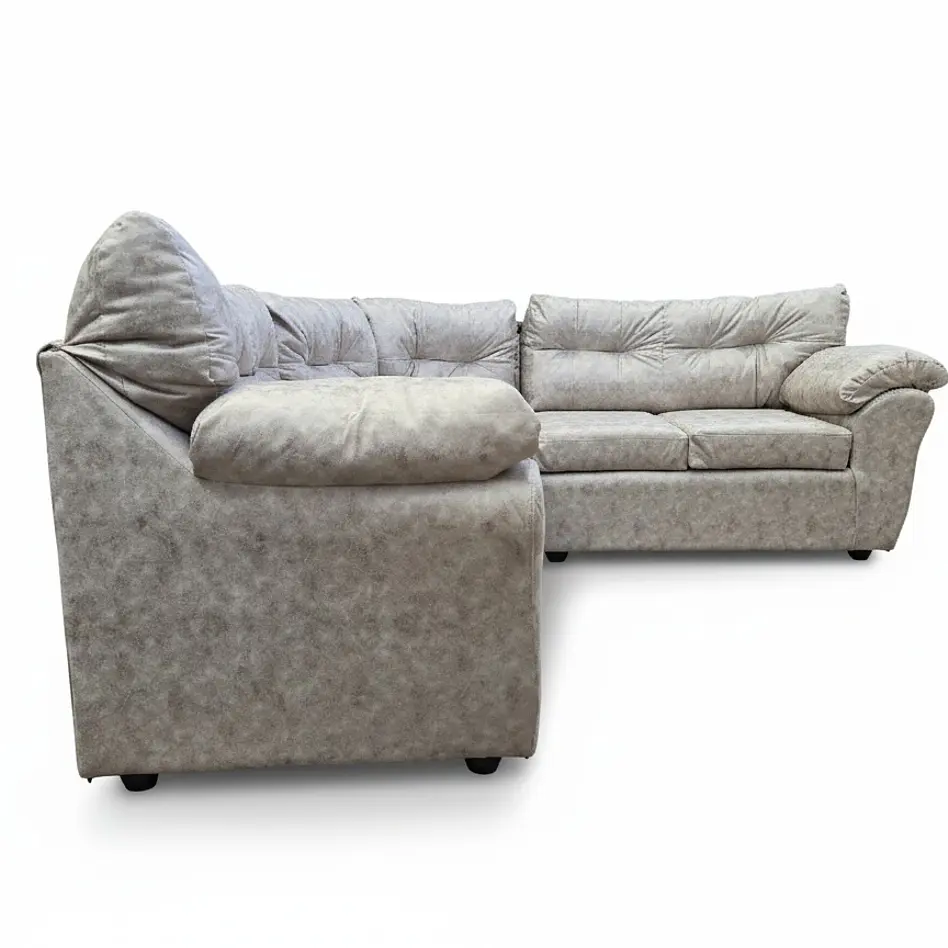Seccional Alerce Tela Beige Envejecido 2.1.2 - Aspecto cuero 3