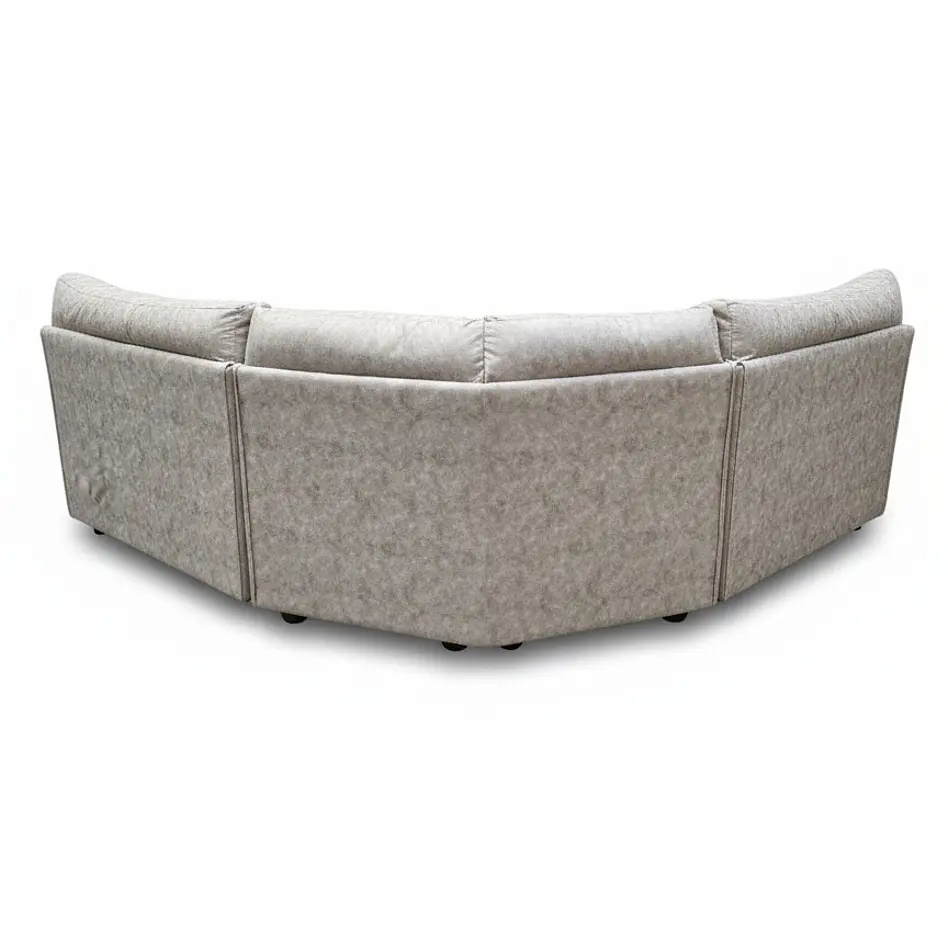 Seccional Alerce Tela Beige Envejecido 2.1.2 - Aspecto cuero 4