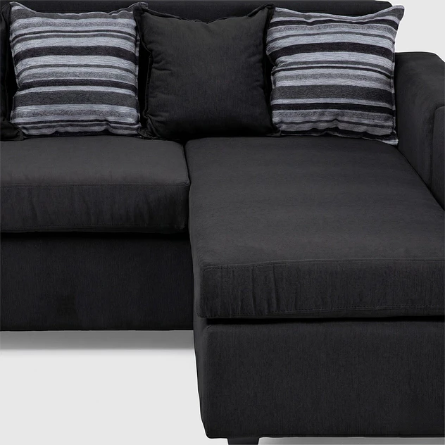 Seccional Jazmin Velvet Negro 3.1 5