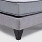 Cama Europea Feel King Tela Gris - Miniatura 4