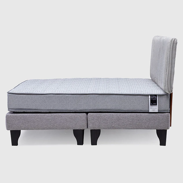 Cama Feel + Respado Rest King - Gris 4