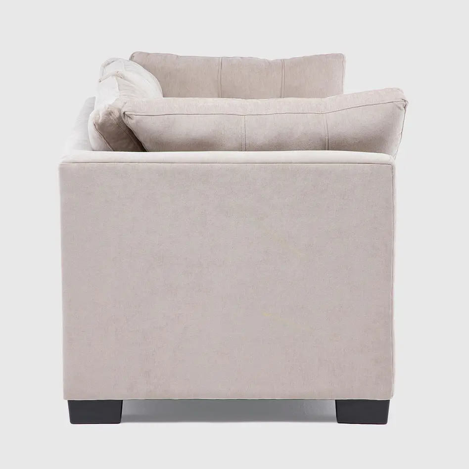 Sofá Edimburgo 2c Chenille Beige 4