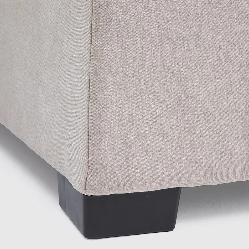Sofá Edimburgo 2c Chenille Beige 6