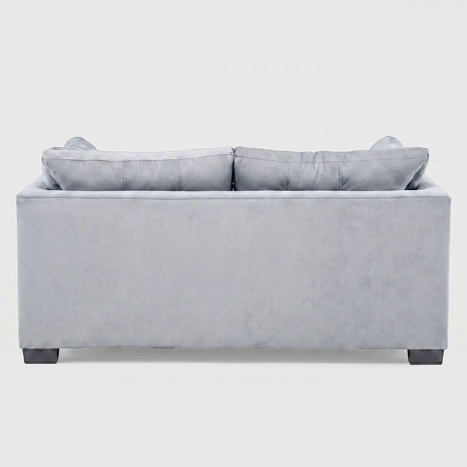 Sofá Edimburgo 2c Chenille Gris Claro 5