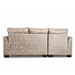 Seccional Denver Izquierdo Beige - Tela Aspecto Cuero - Miniatura 5