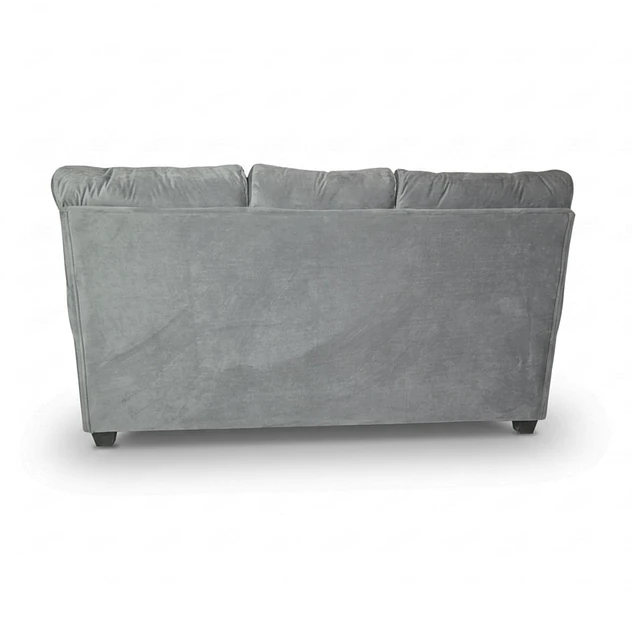 Sofá Boston 3c Felpa Gris 5