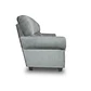 Sofá Boston 3c Felpa Gris + 2 Pouf - Miniatura 5
