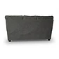 Sofá Boston 3c Felpa Negro + 2 Pouf - Miniatura 6