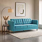Sofá Siena Felpa Calipso 202 cm - Miniatura 2