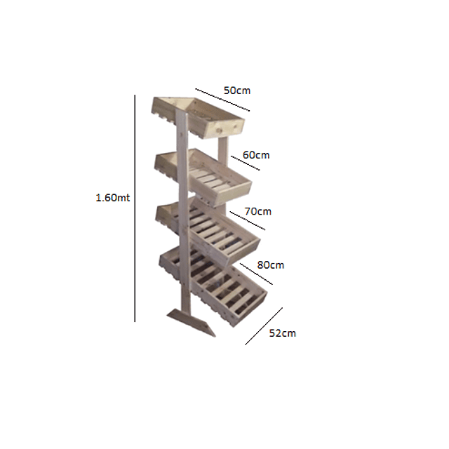 Modelo Nº5: Verdulero / Frutero